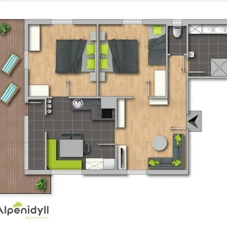 Fischbacher App 2 By Alpenidyll Apartman